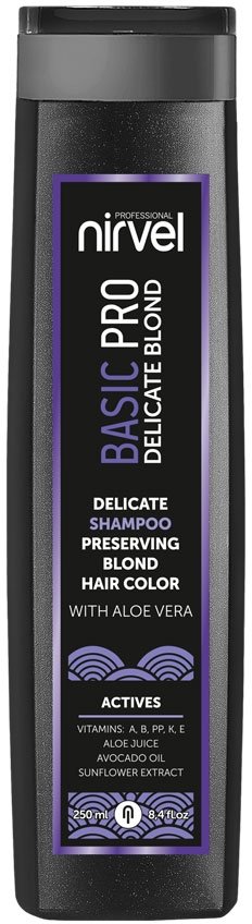 Шампунь деликатный для сохранения цвета блонд с алоэ вера/ Delicate shampoo preserving blond hair color Шампунь деликатный для сохранения цвета блонд с алоэ вера/ Delicate shampoo preserving blond hair color — фото 2