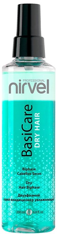 Двухфазный спрей-кондиционер увлажняющий Dry Hair Biphase Nirvel — фото 1