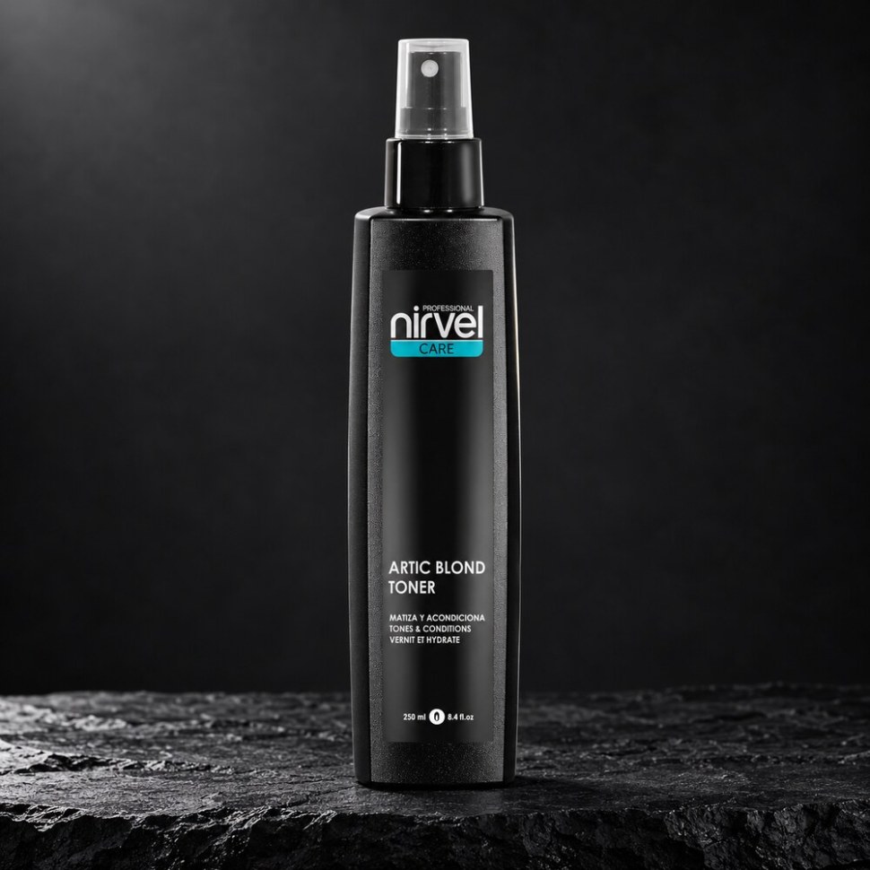 The air-conditioning toner for the cold shades of the blonde Artic Blond Toner Nirvel is photo 1