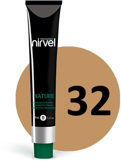Nirvel NATURE Золотистый перламутровый ряд 32