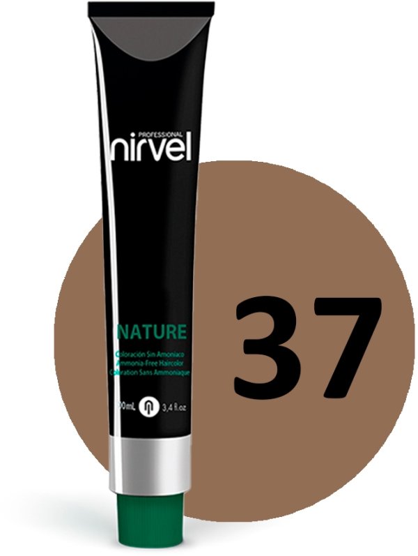 Nirvel NATURE Золотистый коричневый ряд 37