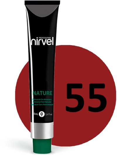 Nirvel NATURE Интенсивный красный ряд 55