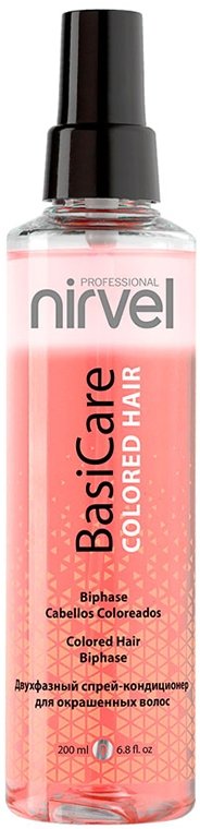 Двухфазный спрей-кондиционер для окрашенных волос Colored Hair Biphase Nirvel