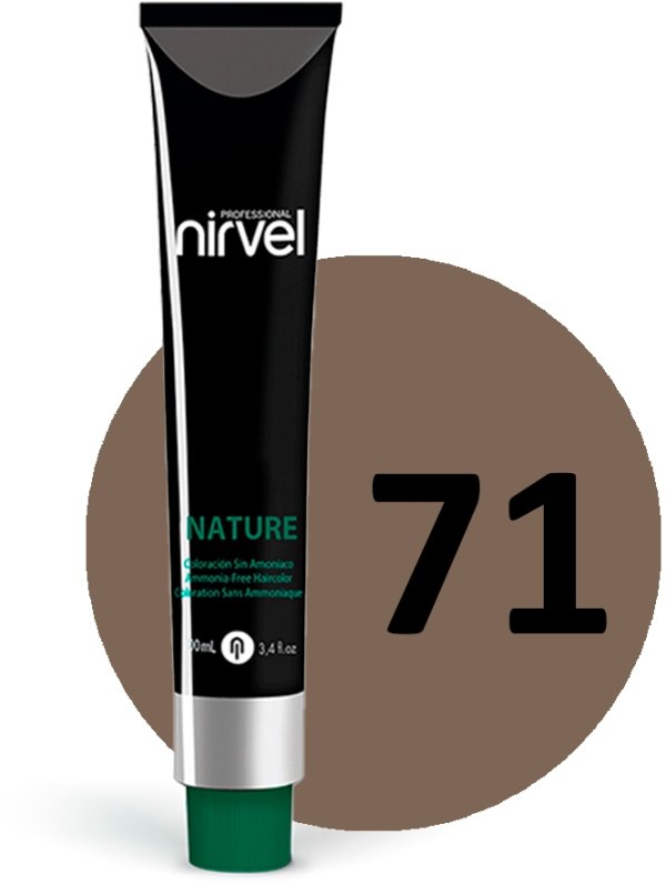 Nirvel NATURE Коричневый пепельный ряд 71