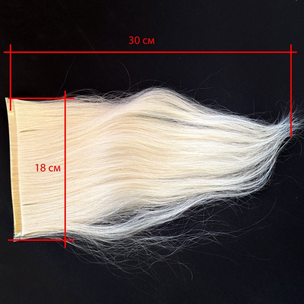 Волосы для тестирования красителя (11 УГТ) — фото 2