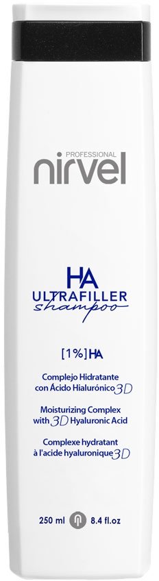  NIRVEL HA Ultrafiller Shampoo Увлажняющий шампунь с гиалуроновой кислотой
