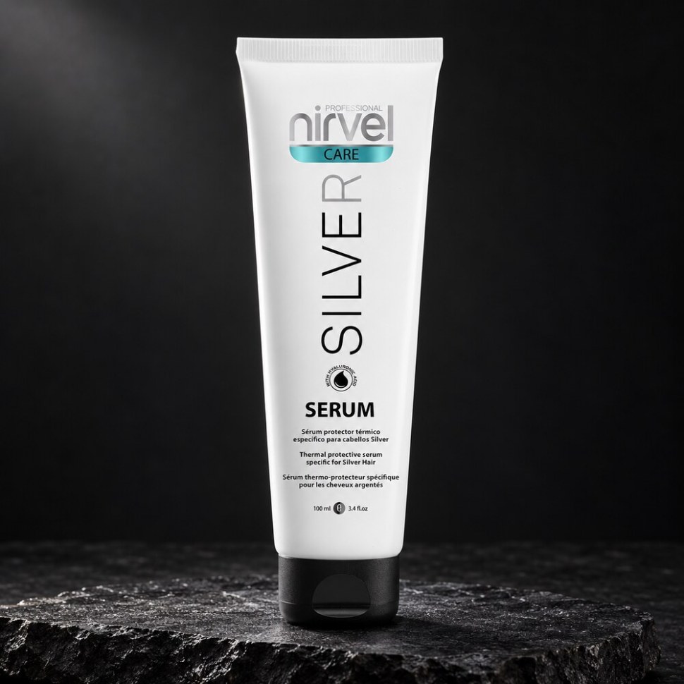 Nirvel Silver Serum — на чёрном камне Nirvel Silver Serum — фото 1