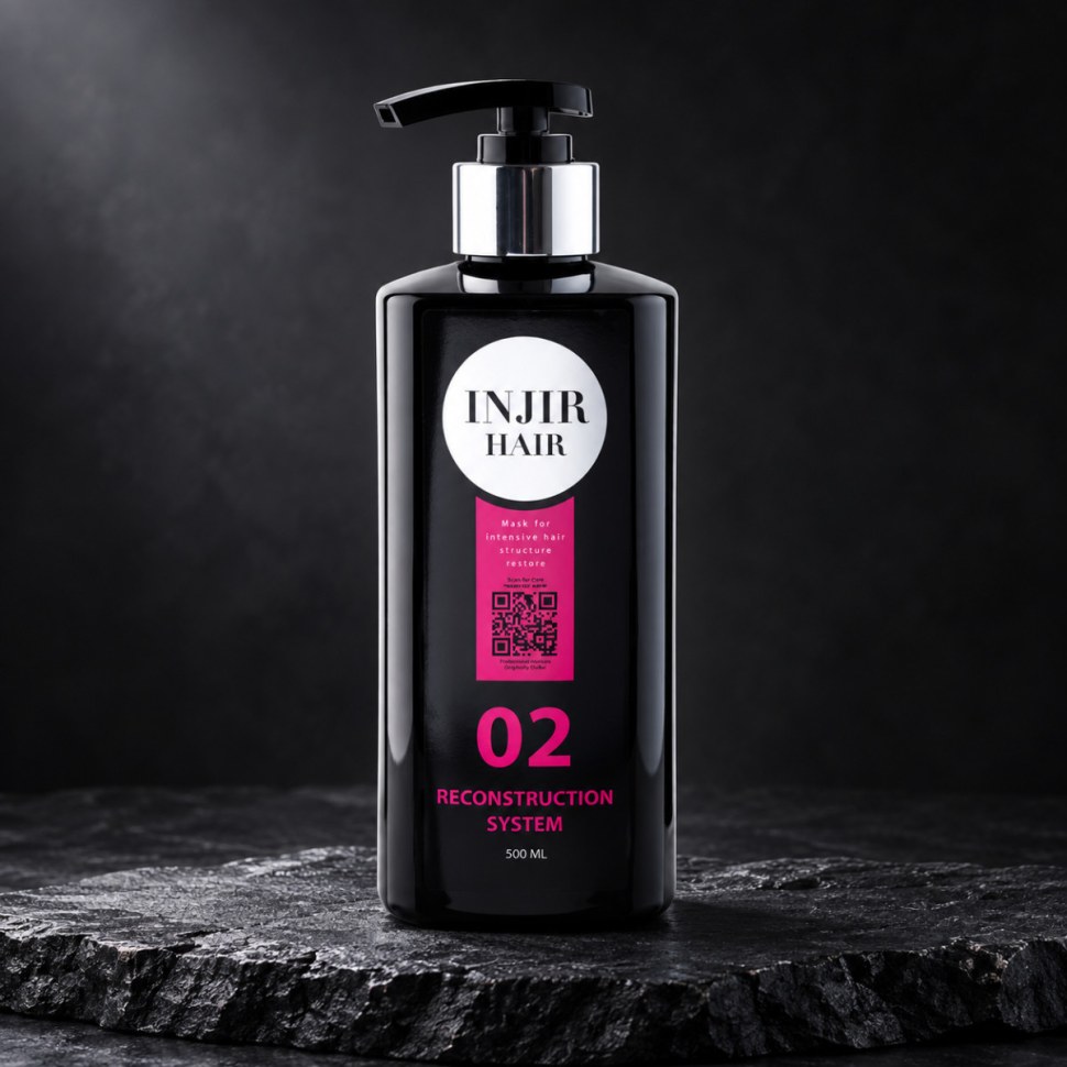 Injir Hair Reconstruction System #02 (the hair structure intensive remodeling mask) is a photo 1.