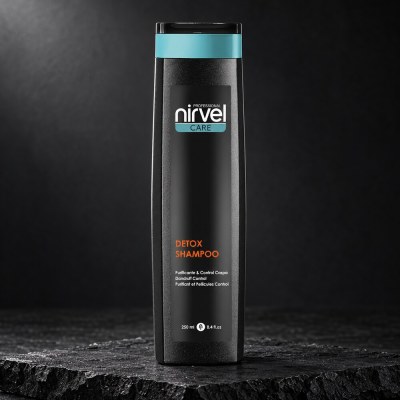 Nirvel Detox Shampoo — очищающий шампунь для кожи головы, склонной к перхоти