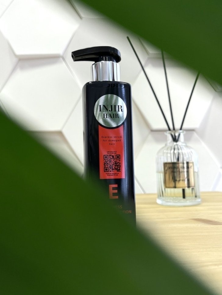 Сыворотка экспресс ухода для прямых волос Injir Hair E Сыворотка экспресс ухода для прямых волос Injir Hair E — фото 6