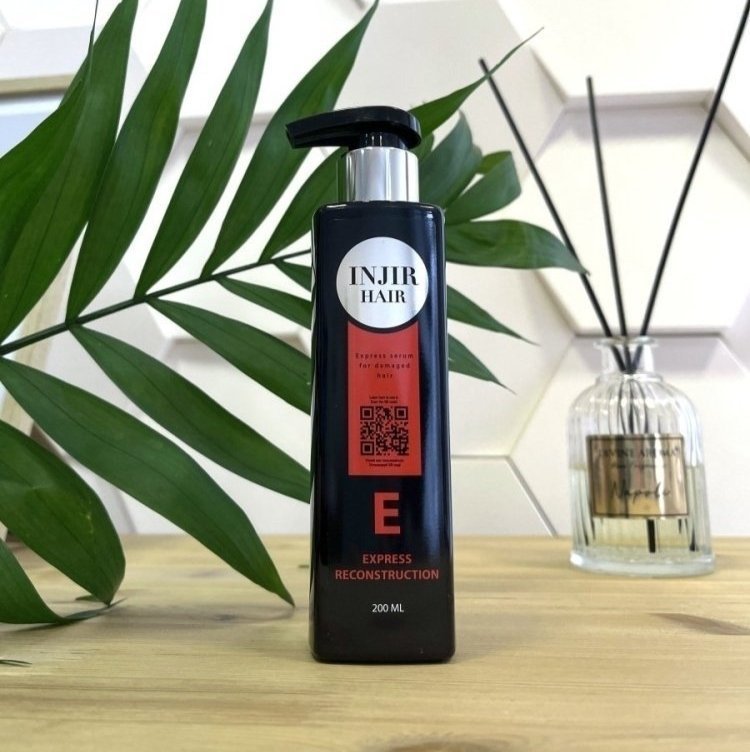 Сыворотка экспресс ухода для прямых волос Injir Hair E Сыворотка экспресс ухода для прямых волос Injir Hair E — фото 2