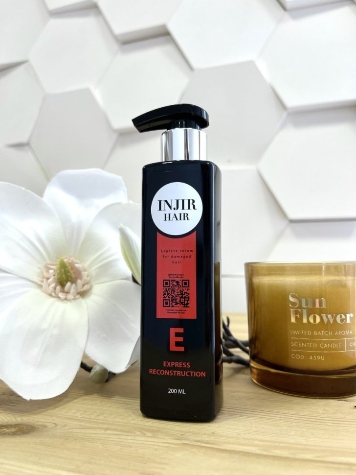Сыворотка экспресс ухода для прямых волос Injir Hair E Сыворотка экспресс ухода для прямых волос Injir Hair E — фото 10