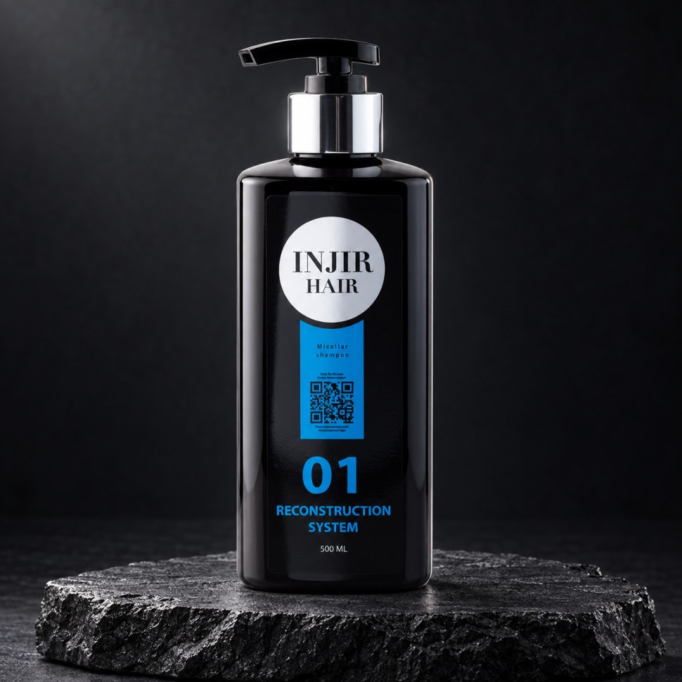 Injir Hair Reconstructing System #01 (Micellar shampoo) - Photo 1