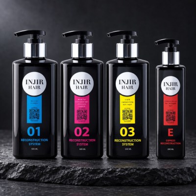 Набор для воссатновления прямых волос INJIR HAIR
