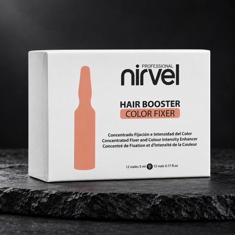 Концентрат для фиксации и интенсивности цвета Nirvel Hair Booster Color Fixer — на чёрном камне Концентрат для фиксации и интенсивности цвета Nirvel Hair Booster Color Fixer — фото 1