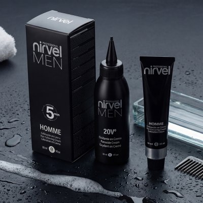 Мужской камуфляж для волос Nirvel Professional Homme