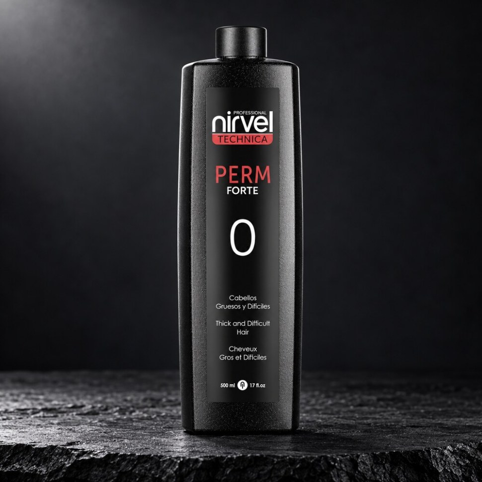 Лосьоны для перманентной завивки №0, №1, №2 / Perm Nirvel — на чёрном камне Perm Nirvel - Photo 1