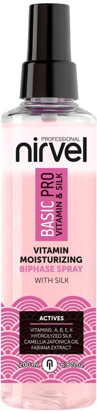 Двухфазный спрей-кондиционер увлажняющий с витаминами и шелком / Vitamin moisturizing biphase Двухфазный спрей-кондиционер увлажняющий с витаминами и шелком / Vitamin moisturizing biphase — фото 2