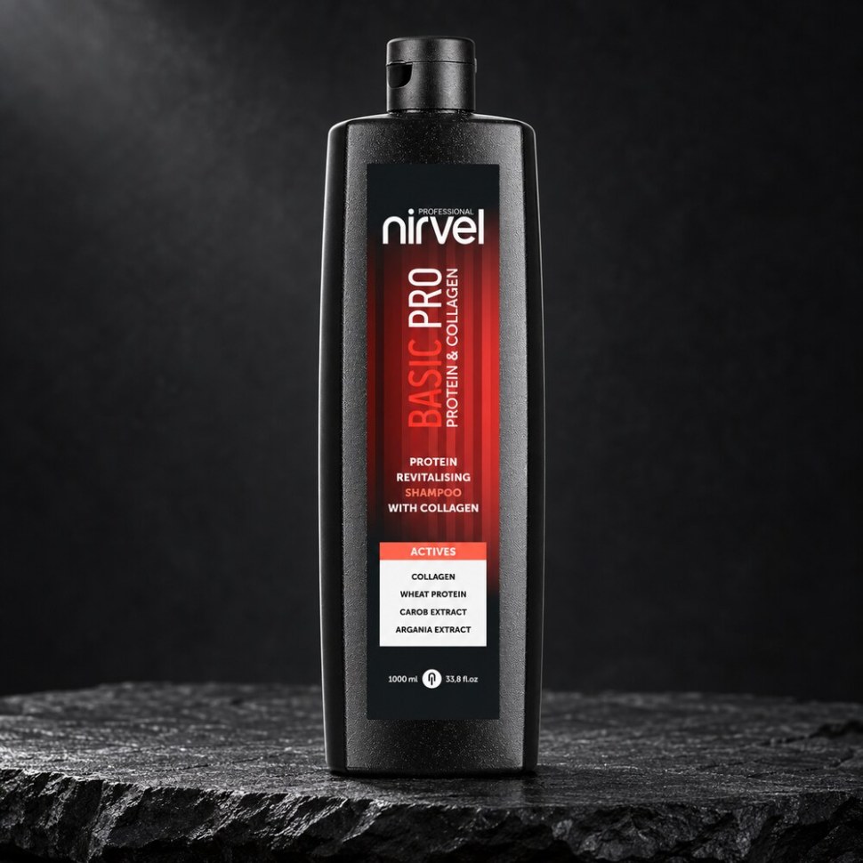 The shampoo re-establishing with protein and collagen/Protein revitalizing shampoo with collagen — Photo 1